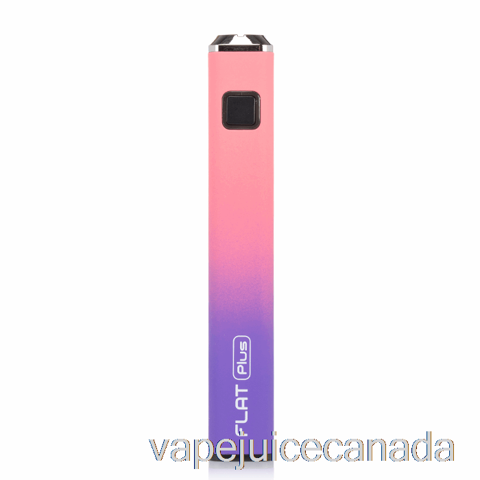 Vape Disposable Canada Yocan FLAT PLUS 900mAh Battery Purple Pink